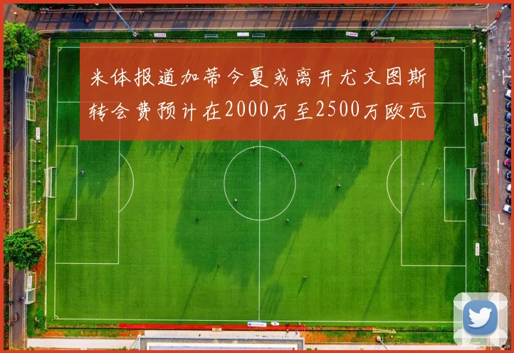 米体报道加蒂今夏或离开尤文图斯转会费预计在2000万至2500万欧元之间